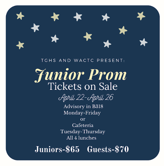 Junior Prom tickets sales