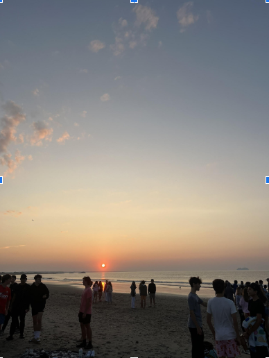 Sunrise at Narragansett Town Beach