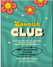 Toll Gate Spanish Club Flyer