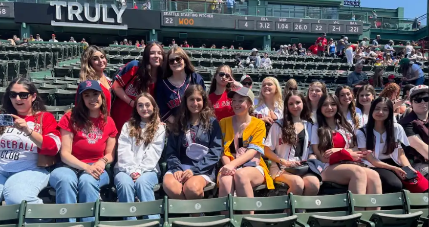 Senior Red Sox trip 