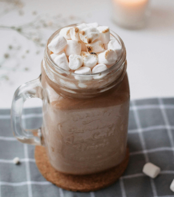 You Can Never be Too Cold for a Homemade Frozen Hot Chocolate!