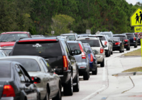 High school traffic