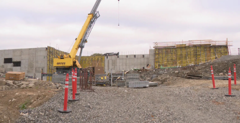 How is the construction project affecting classroom learning?