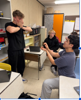 A Promposal in action