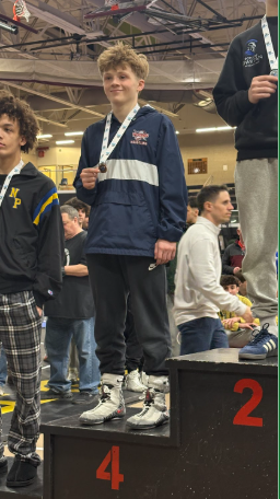 Jack Sabatelli prioritizing recovery all season which led to him taking 4th in Rhode Island Wrestling States at 120 Pound Weight Class.
